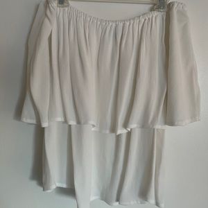 Off the shoulder shirt